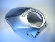 Kawasaki ER5 lyktkåpa + ruta, silver