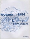 99510-01840-01E suzuki 1984 2&4 stroke servicedata