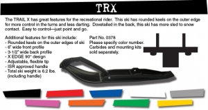 03787701 C&A Pro TRX Vita (demokörda) Blå loopar och styrstål.