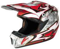TK160 - CROSS JUNIOR Large Matt Röd/Silver TK160 - CROSS JUNIOR Large Matt Röd/Silver